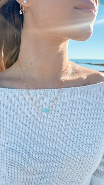 Ocean tides chain necklace