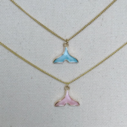 Mermaid tail necklace