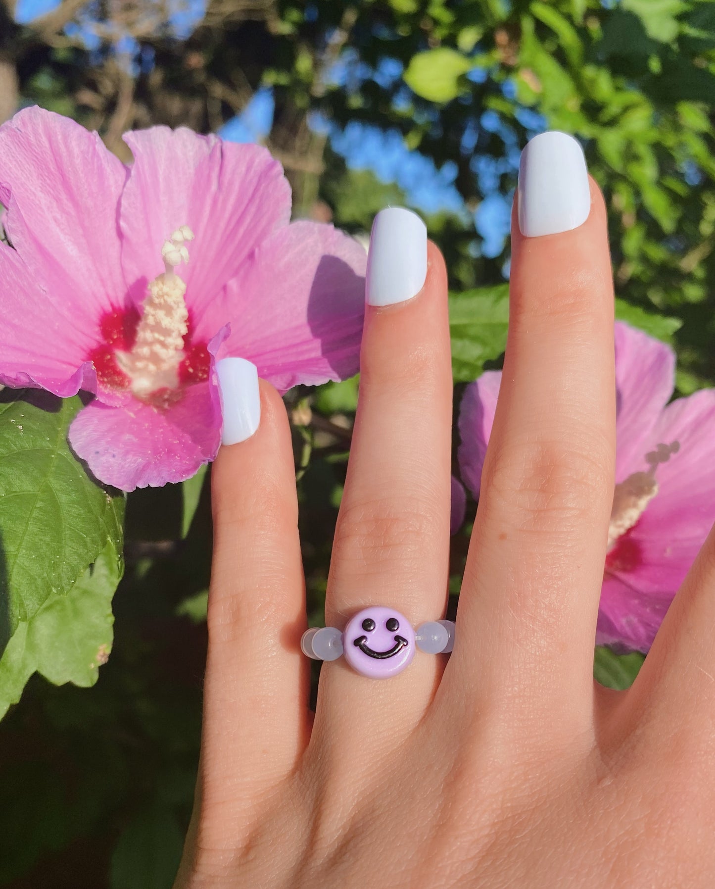 Lavender gem ring