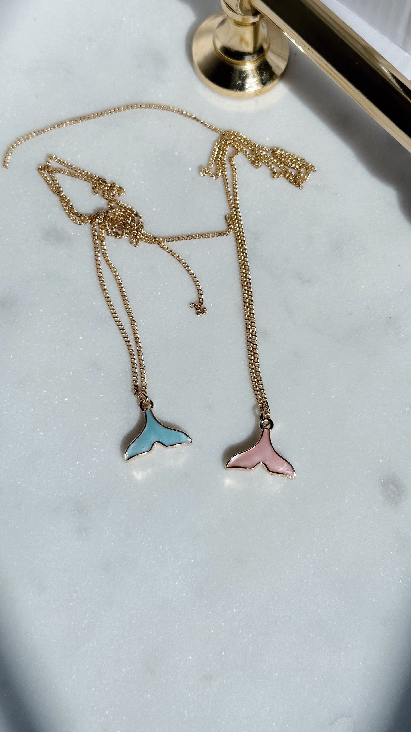 Mermaid tail necklace