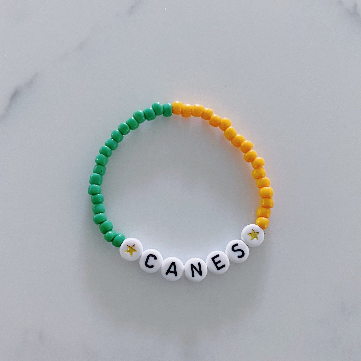 UMiami gameday beaded bracelet