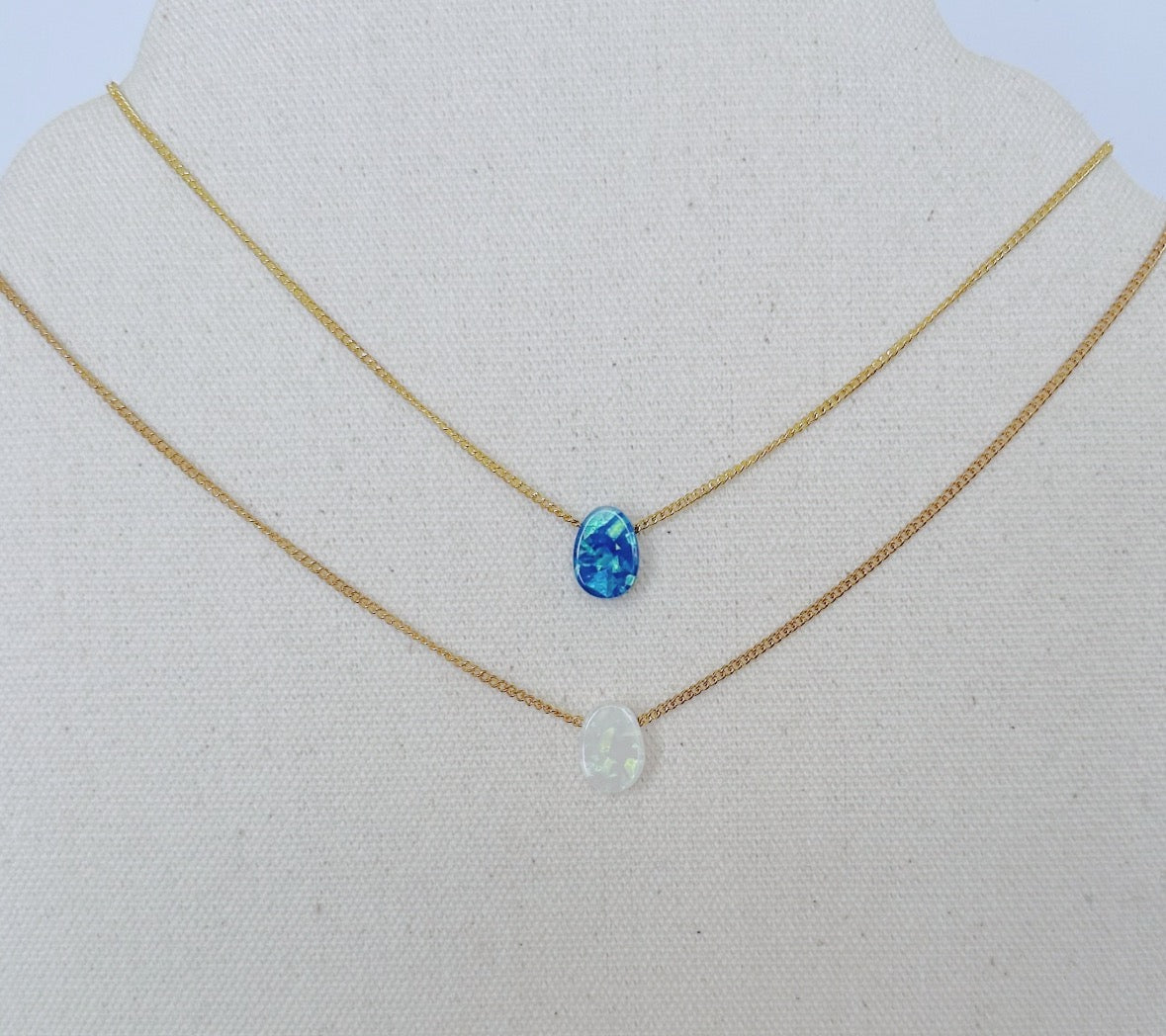 Ocean drop necklace