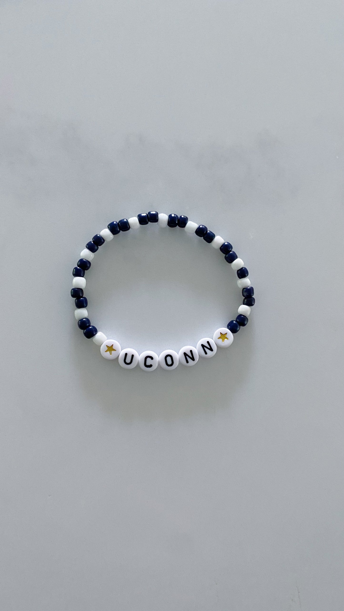 Uconn beaded bracelets